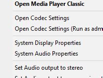 Codecs are needed for encoding and decoding (playing) audio and video. Download Media Player Codec Pack 4.5.7