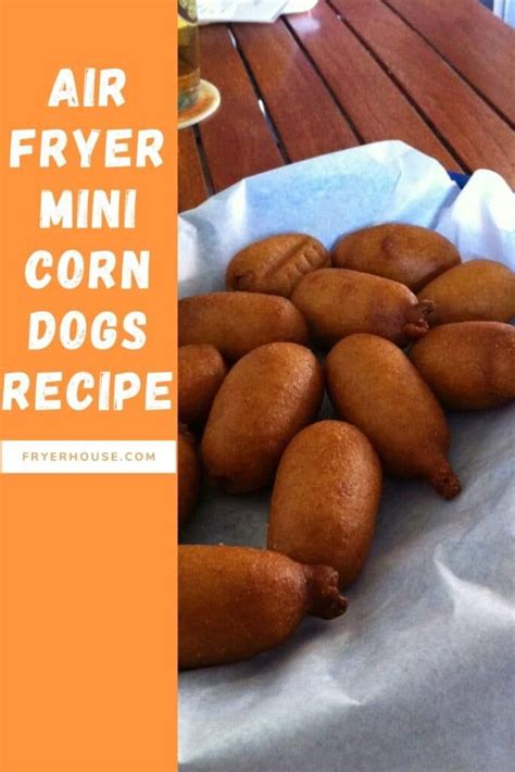 Make sure to flip the corn dogs halfway through for even crispiness. Easy Air Fryer Corn Dog Recipe | A Healthy Twist To a ...