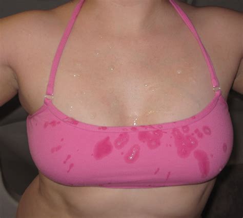 You need to install flash or a modern browser to see the video. A big sticky load on my pink sports bra! Porn Pic - EPORNER