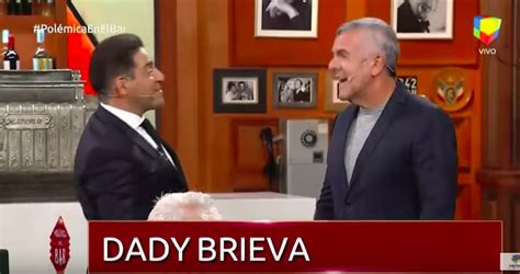 Me fue muy bien y por encima del promedio. El festejo de Dady Brieva y la mesa de Polémica en el Bar ...