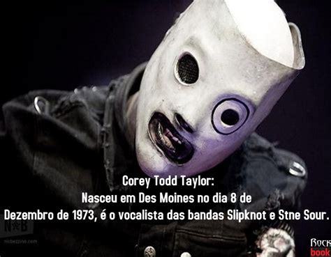 I kind of took a break from writing books after 'america 51', just. Rock Book: corey todd taylor - Slipknot