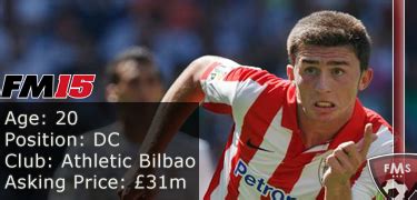 Actuel joueur du club espagnol de l'athletic club bilbao et international français actual. FM 2015 player profile of Aymeric Laporte