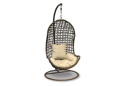 Garden Accessories Pod Hanging Chair | Hanging chair, Rattan hanging chair, Hanging chair outdoor
