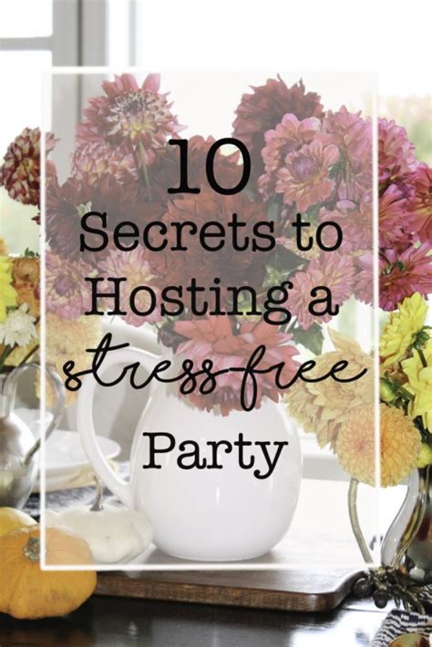 While great food and drink is important, fred believes the real secret is to building the anticipation. Secrets to Hosting a Stress-Free Dinner Party # ...