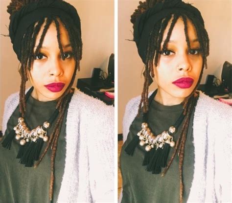 We all know that bangs are a fun way to change up your look, but yet if you're feeling uninspired by traditional high ponytails, switch things up and try a side style. 11 Best Dreadlock Styles for Women in 2020 | All Things ...