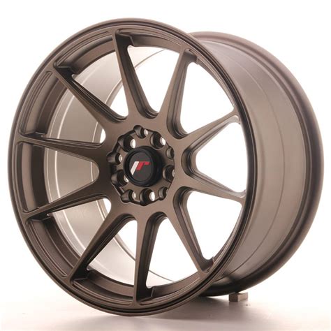 17 japan racing wheels jr11 in white. Jante JAPAN RACING JR11 17" x 9" 5x100 5x114,3 ET 20 Bronze