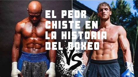 According to boxing insider, mike coppinger, mayweather can't weigh more than 160 pounds, logan paul is at 190. FLOYD MAYWEATHER vs LOGAN PAUL sería una burla para el ...