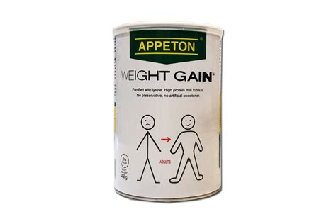 Appeton weight gain powder for adults 450g increase body weight fast shipping. APPETON WEIGHT GAIN - ADULT - 450G - Unique Pharmacy