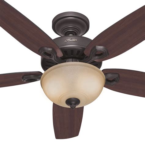 Ceiling fan light kits are for those who own a ceiling fan and wish to add a lighting element to it. Builder Deluxe Ceiling Fan With Light - Bronze 52"