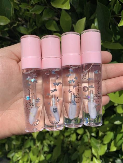 Remember not to over soak the cloth as it will reduce its effectiveness and could leave behind residual marks and smears on your once glossy surface once it has dried up. Clear Holographic Butterfly Lipgloss | Lip gloss homemade ...
