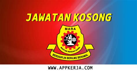 Jawatan kosong terkini yang diiklankan adalah seperti berikut: Jawatan Kosong Kerajaan di Maktab Rendah Sains Mara (MRSM ...