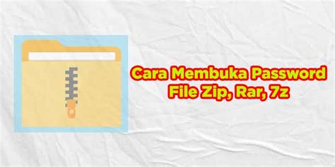 Check spelling or type a new query. Cara Membuka Password File Zip Rar Menggunakan CMD ...