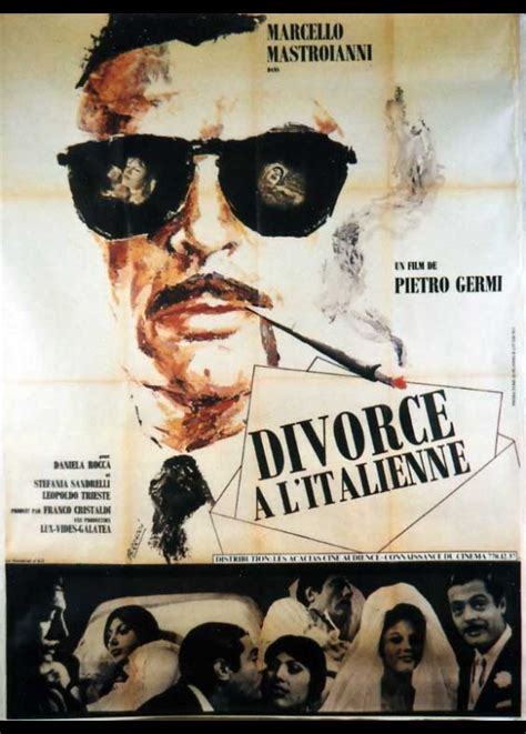 To get around the law, he tries to trick his wife into having an affair so he can catch her and murder her, as he knows he would be given a light sentence for killing an adulterous woman. poster DIVORZIO ALL'ITALIANA Pietro Germi - CINESUD movie ...