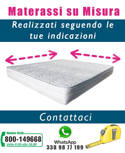 Materassi su misura personalizzati