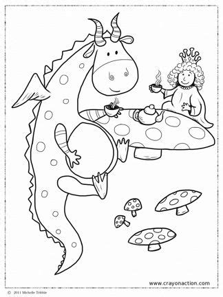 With harry potter coloring pages you can plunge into the world of magic, sorcery and unusual adventures. Tea Party coloring page | Harry potter baby shower, Coloring pages, Dragon party