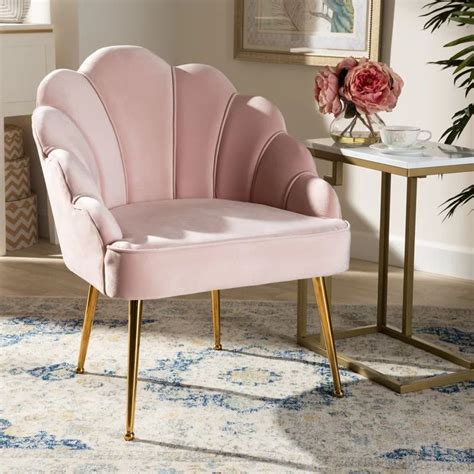 Home > home accents > accent chairs > cambridge light beige velvet accent chair. Marci Accent Armchair | Accent chairs, Pink accent chair ...