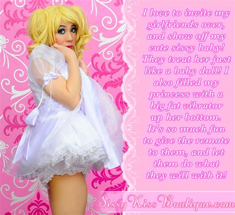 Showing off the sissy baby