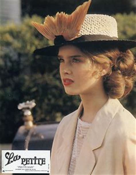 Share a gif and browse these related gif searches. French lobby card of Brooke Shields in "Pretty Baby," 1978 ...