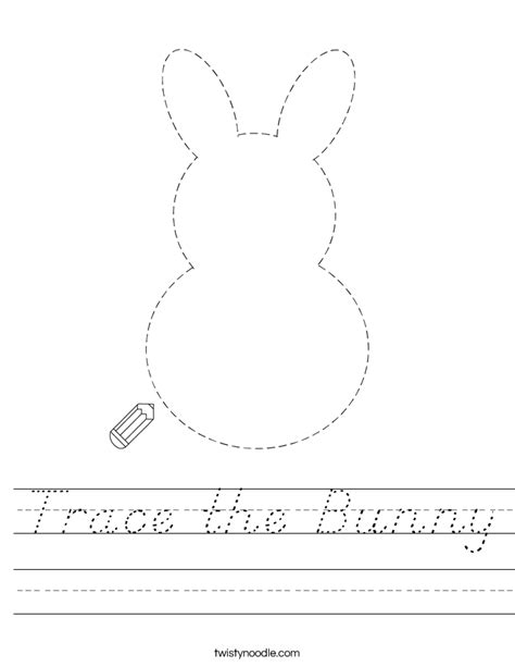 We have 0 tutorials & chords about traceable bunny including images, pictures, photos, wallpapers, and more. Trace the Bunny Worksheet - D'Nealian - Twisty Noodle