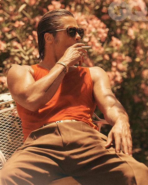 While pella kågerman and hugo lilja's aniara more effectively evoked the. GQ on Instagram: "Brad Pitt by @lachlanbailey for the ...