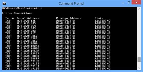 The netstat command is essential for network troubleshooting. Troubleshooting Network Connections with Command Line ...