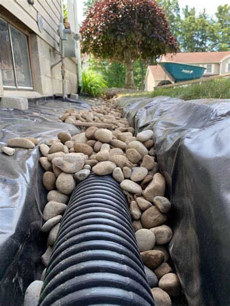 Having drainage issues in yard, not only causes standing water damage to your grass and the plantings, but it can also be a health hazard. How to improve your basement? | Backyard drainage, French ...