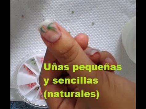 Infobae propone un método sencillo y casero para agilizar el proceso y lograr el look perfecto. Uñas Pequeñas y Sencillas (encapsulado fácil y sin lampara) - YouTube