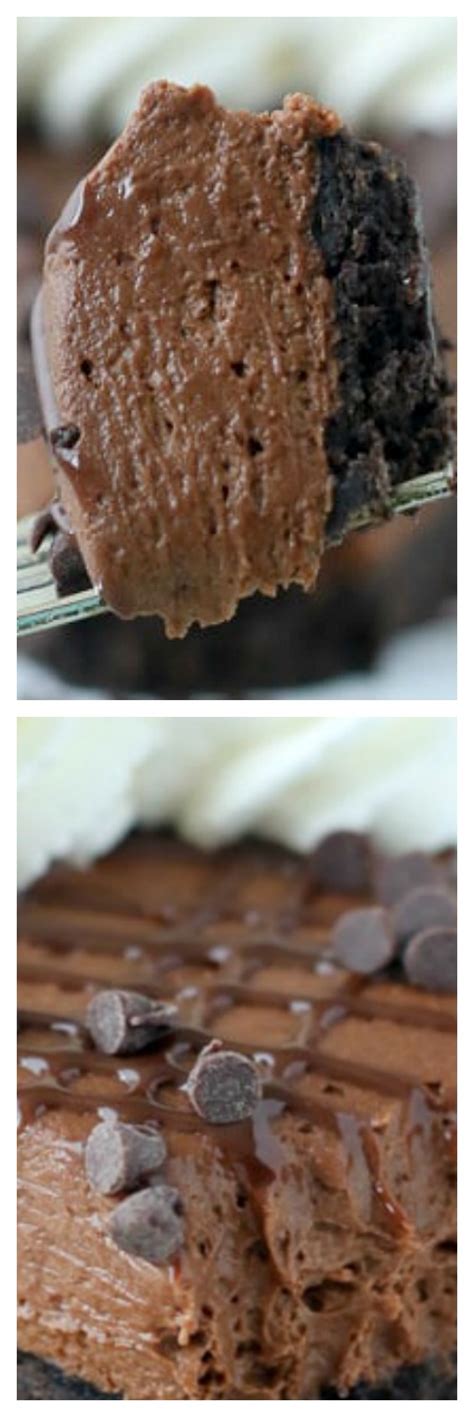 Intensely chocolatey with a gooey chocolate kahlua mousse. No-Bake Kahlua Cream Pie | Cream pie recipes, Kahlua ...