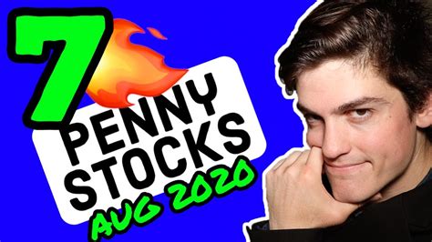 It has a circulating supply of 116,190,922 eth coins and the max. 7 Top Penny Stocks To Buy 🔥| August 2020 - YouTube