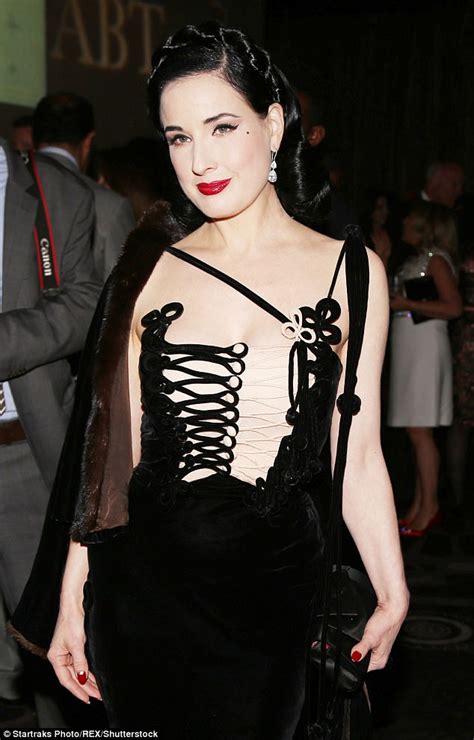 She is an actress, known for the death of salvador dali (2005). Dita von Teese says she won't stop performing | Daily Mail ...