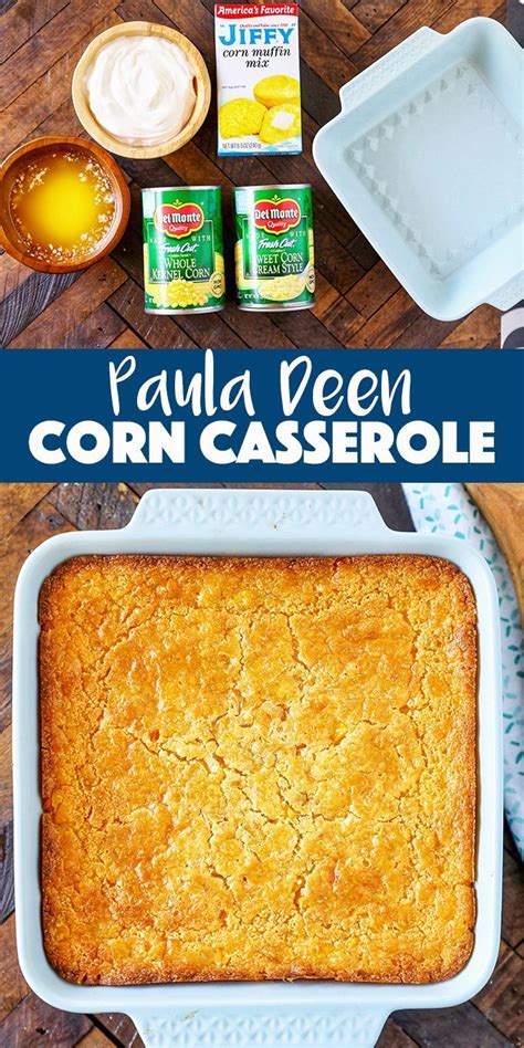 Paula deen frito and corn salad recipe: Paula Deen Corn Casserole Recipe | Recipe | Corn casserole ...