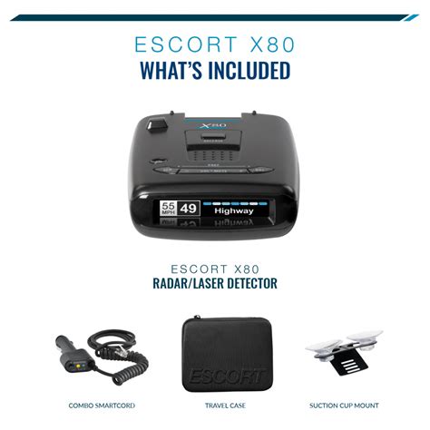 What's in the box escort passport 9500ix radar detector, coiled smartcord power adapter, suction cup mounting system, user guide/quick i'm excited just writing this review because of how amazing this bad boy performs. Escort X80 Radar Detector Review 2020