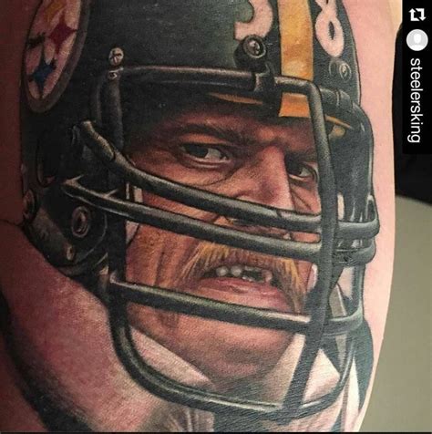 Tattoo portflio for sarah miller. Sarah Miller - Tattoos Jack Lambert | Steelers tattoos ...