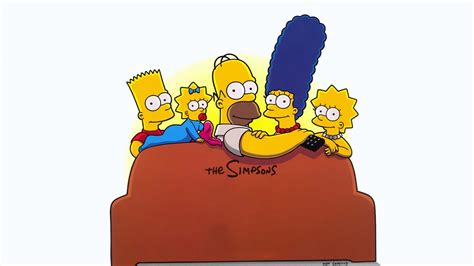 Após concluir a criação de seu simpson, você deve. Wallpaper : illustration, couch, cartoon, The Simpsons ...
