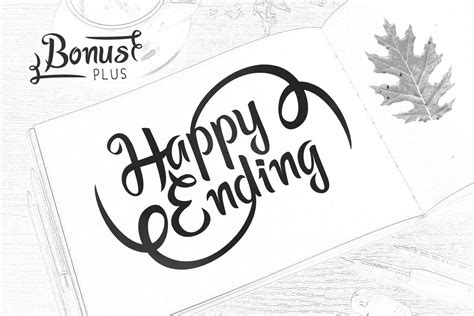 Happy Ending (171) | Logo | Font Bundles