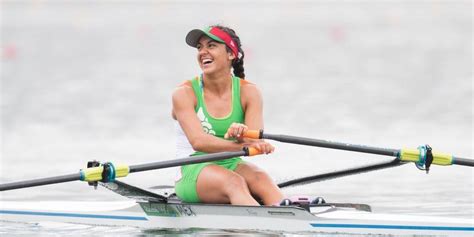 Forma parte de la delegación mexicana de remo, es la primera y y única atleta de remo en ganar una medalla en un mundial sub 23. Kenia Lechuga da un oro más para México en Lima 2019