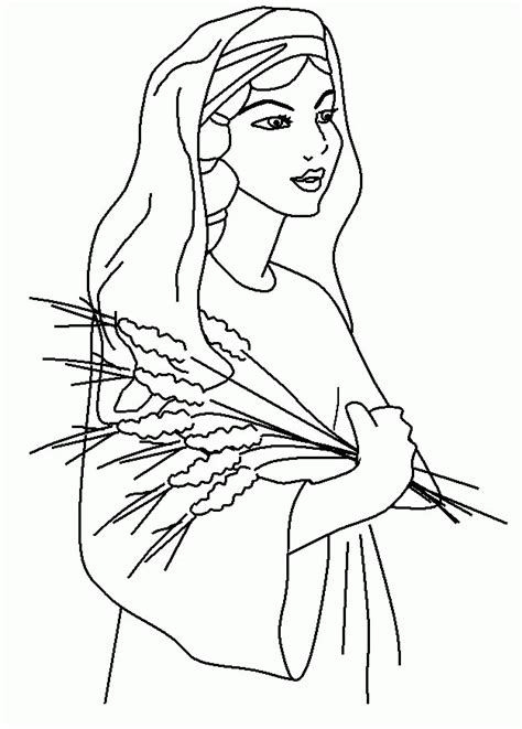 Free printable coloring pages for kids! Ruth And Boaz Coloring Pages - Coloring Home