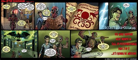 Cable & deadpool is a superhero comic published by marvel comics. Deadpool Quotes Chimichanga. QuotesGram