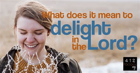 This i ask in jesus' name, amen. What does it mean to "Delight yourself in the Lord" (Psalm ...