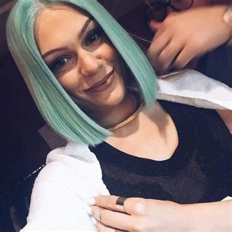 A love letter to moms' at the theatre at ace hotel in los angeles, california on thursday may 3, 2018. Jessie j blue hair selfie | Blue hair, Latest celebrity ...