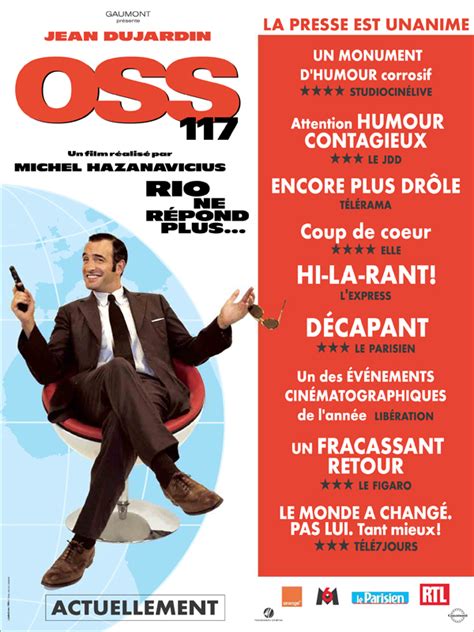 His investigation begins in brazil, in rio de janeiro. OSS 117 : Rio ne répond plus