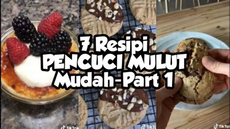 Resipi kek chocolate vegan mudah (tanpa pengganti telur). Resipi PENCUCI MULUT Mudah :7 RESIPI TIKTOK|Part 1| - YouTube