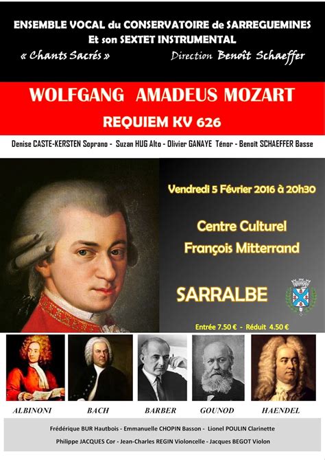 Un jour, une capsule, un artiste: Volmunster Info: Concert Mozart à Sarrelbe