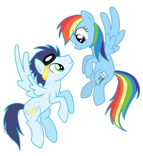 Soarin's old cutie mark, which appeared on the suits of all the male wonderbolts and of course on soarin' himself at the end of season 2, was retconned in episode 10 of season 4 (rainbow falls). 17 Best images about rainbow dash on Pinterest | My little ...