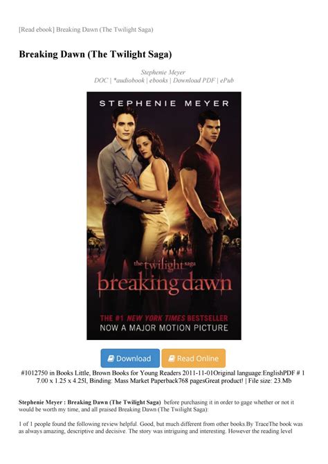 Share to support our website. Breaking Dawn Online Pdf - cnmultifiles