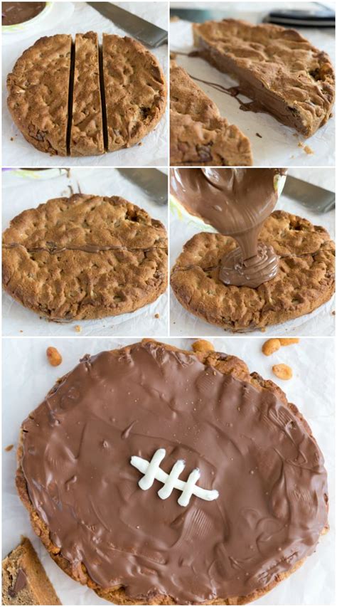 A carolina panthers jersey cake. How to Make a Football Cookie Cake - Crazy for Crust