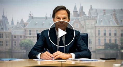 Een persconferentie van premier rutte. Persconferentie: Gemist + Samenvatting (Live Op 3 November)