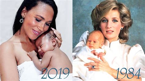 The sweetest photos of princes harry with diana. Duchess of Sussex VS Princess Diana EXCLUSIVE PHOTO Baby ...