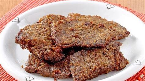 Angkat daging lalu iris sambil digeprek hingga berbentuk memanjang. Resep Dendeng Kelem Tanpa Santan : Empal Gepuk Praktis Dan ...
