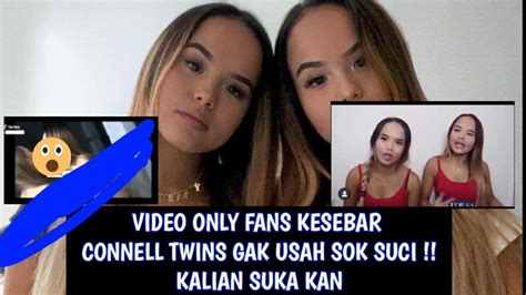 Cara download termudah video viral connel twins.selamat datang dan terimakasih sudah menonton video ini tolong bantu bangun channel ini dengan cara subrek. Viral the connel twins video onlyfans kesebar di twitter ...